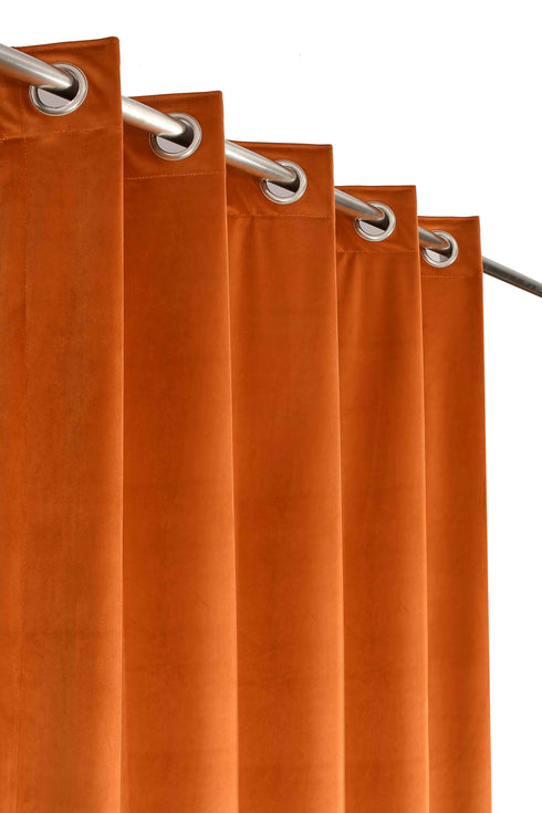 Hamilton Curtain by Florida - Curtains for Living Room Bedroom Balcony Made with Plain Holand Velvet and Solid Colors